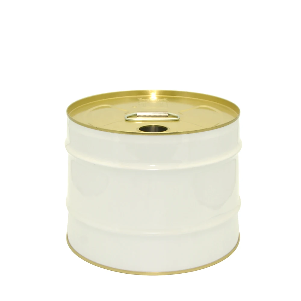 25kg 5 gallon empty steel oil drum for petroleum
