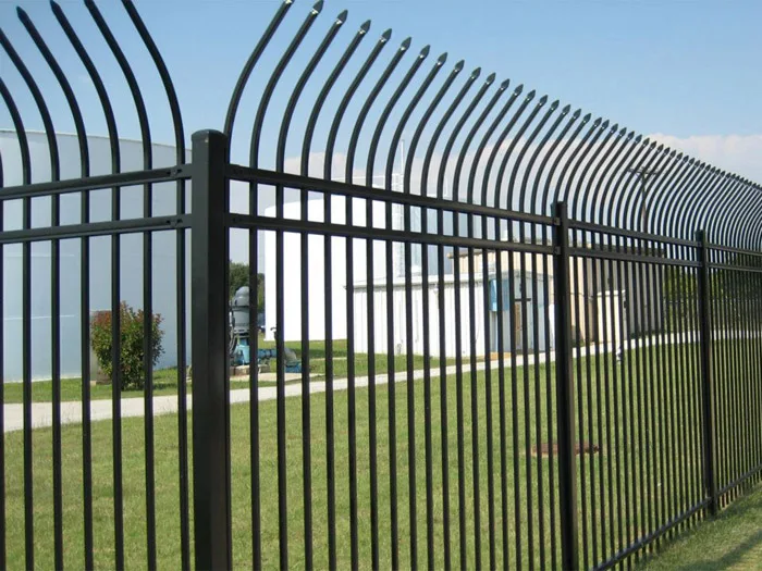 Uk Black Metal Fencing Decorative Wrought Iron Fence Panels For