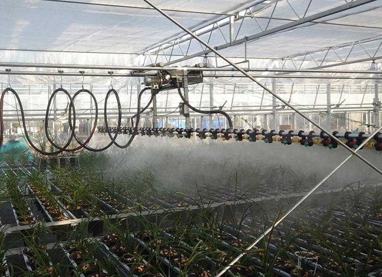 Greenhouse Movable Sprinkler Irrigation Greenhouse Mist Irrigation