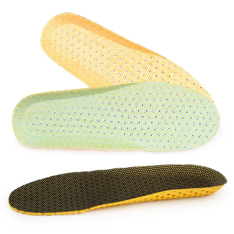 

new arrival light weight shock absorption cuttable breathable honeycomb shoe inserts eva foam insole