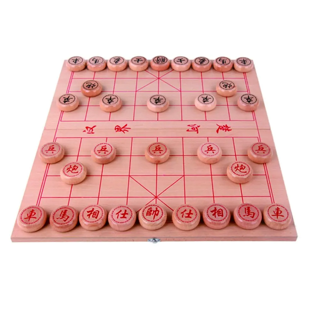 Xiangqi metal craft of storage box Chinese chess 1.5/" porcelain chess pieces
