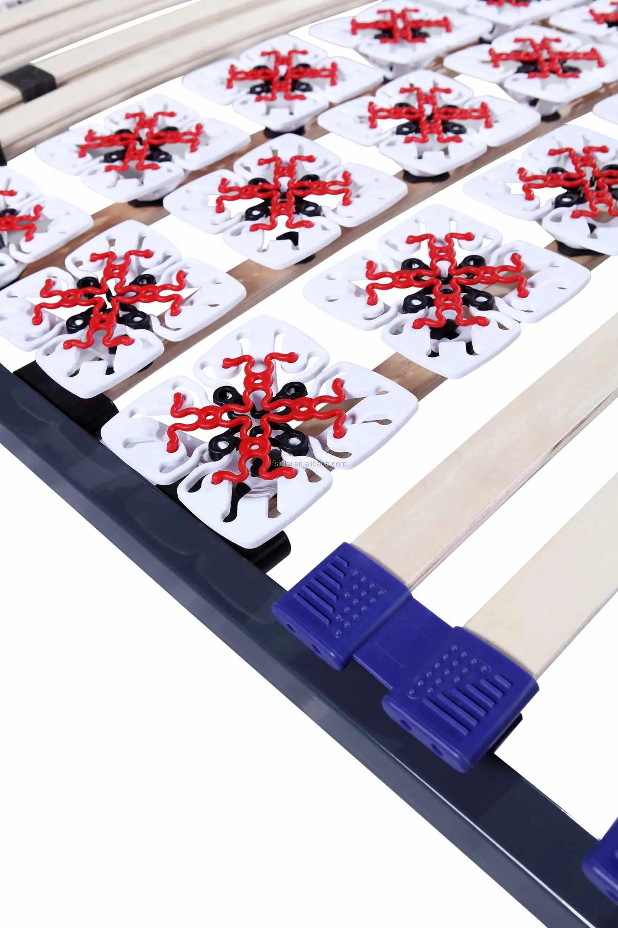 Strong Steel Knockdown Bed Frame With Strengthen Wooden Slat Djpk052 Buy Strong Steel Knock