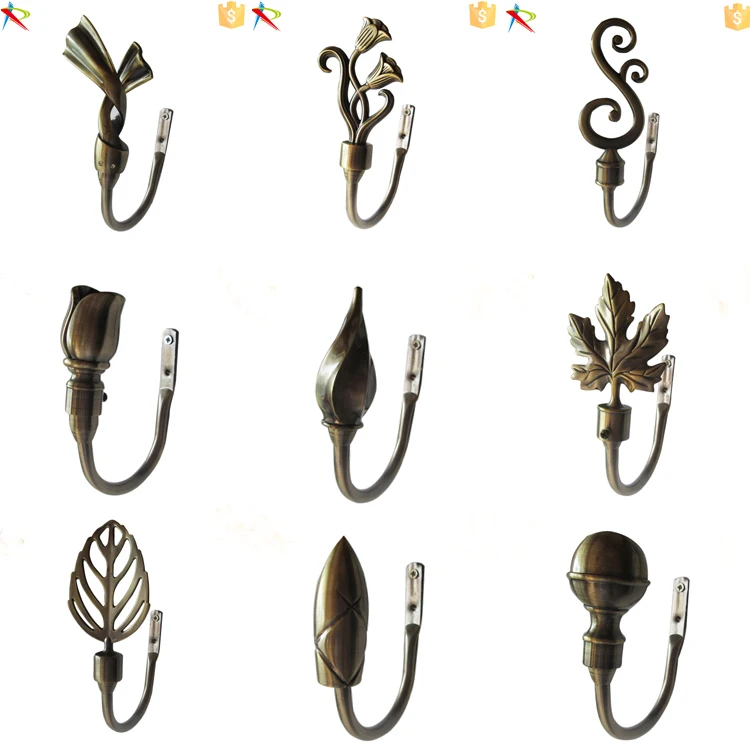 Metal Curtain Hooks Drapery Holdback Curtain Holdback Arms Buy