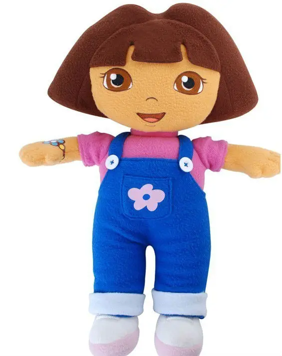 le-d494 cartoon dora the explorer plush toy stuffed dora plush