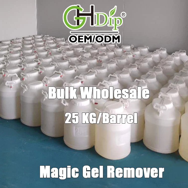 

Bulk Wholesale Magic Gel Glue Remover for Gel Polish and Nail Lacquer