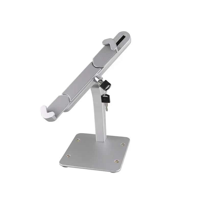 

Aluminium Alloy Tablet Mount Tablet Stand With Lock Anti-theft Holder For Tablet