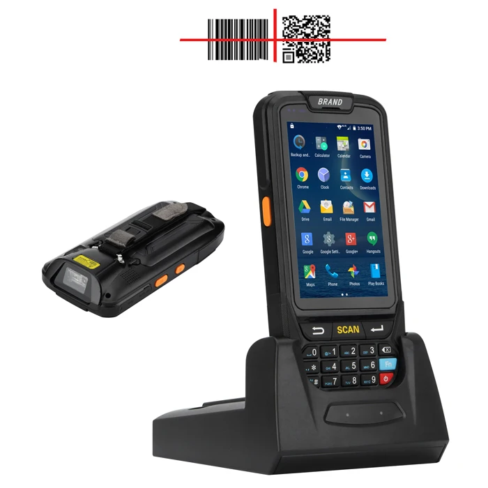 

Shenzhen Lecom Factory Price wifi gps Industrial pda android barcode scanner inventory rugged handheld terminal data collector