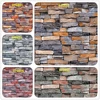 high quality home deco 3D stone wallpaper with cheap price wall paper