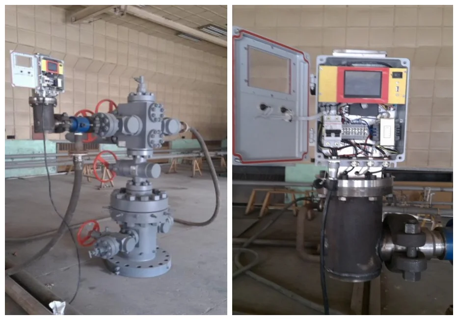 Oil And Gas Multiphase Flow Meter 3phase Metering Station For Oil