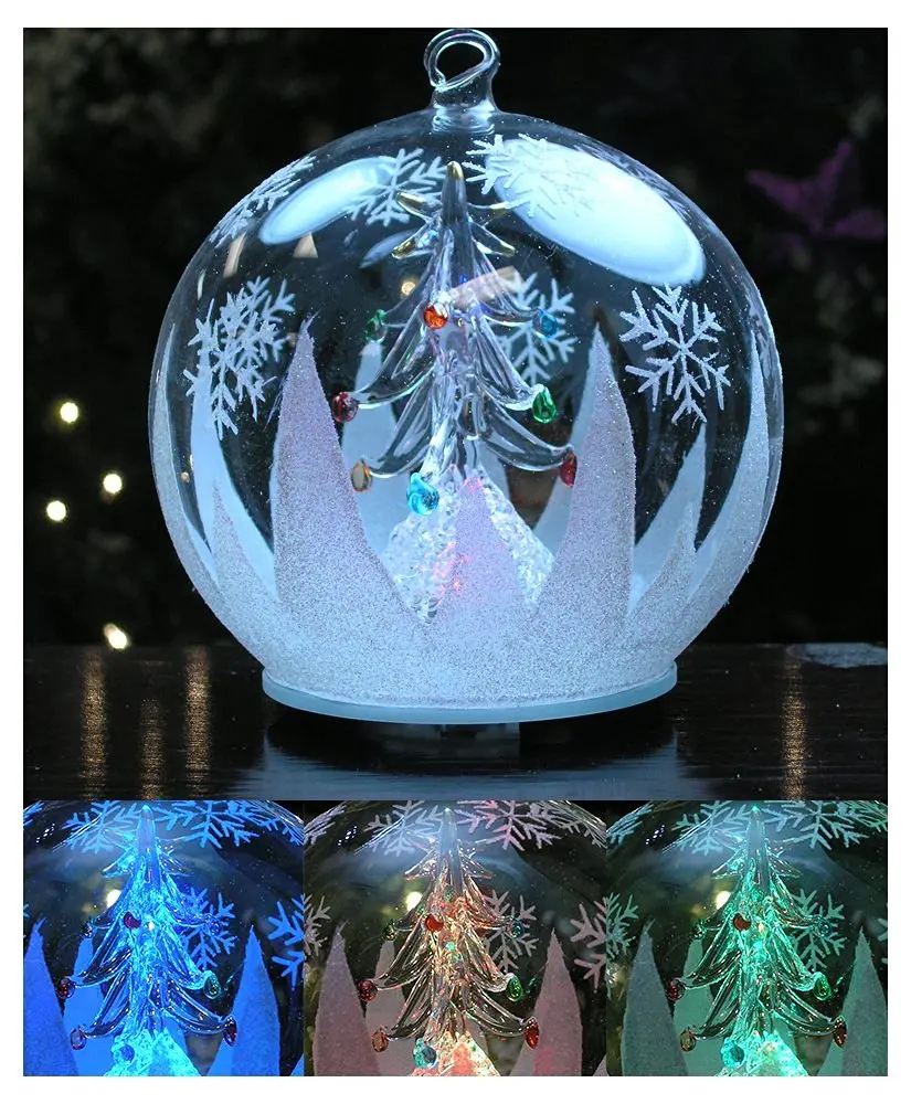 globe christmas tree lights