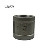 fitting pipe black malleable iron pipe fittings socket 1/2" cast iron coupling sockets for home decoration and industrial usage