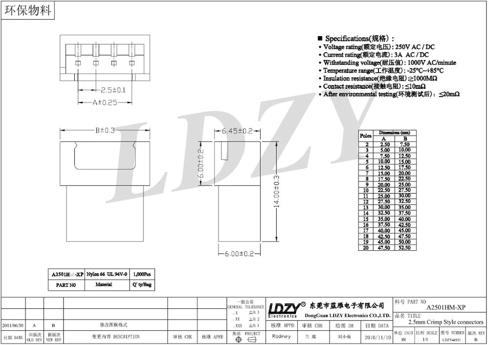 Conector Jst Xh Xhp,2,50mm Buy Jst Xh Conector,Jst Xhp Conector,2