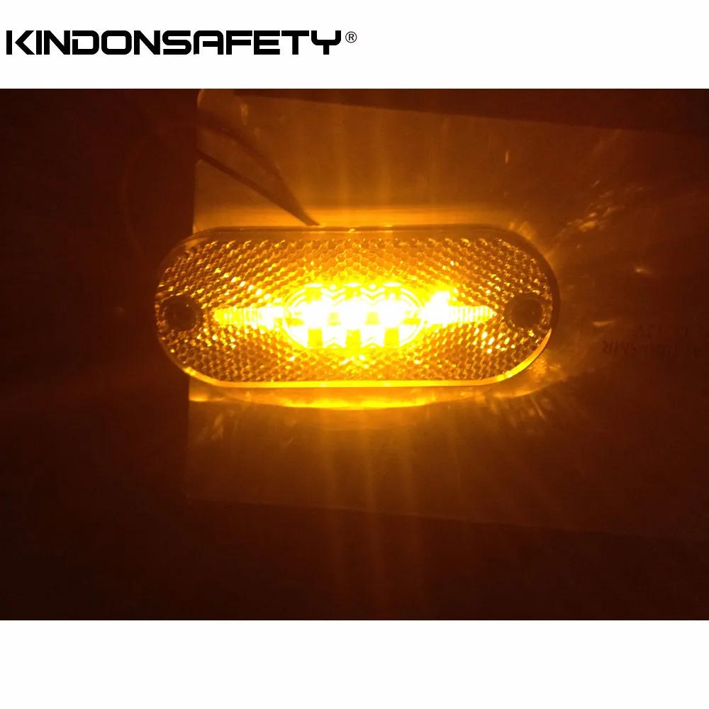 Emark Ece R7 Adr Approved Led Side Marker Light Clearance Light 1080mm 4.25 Inch White Al1080c