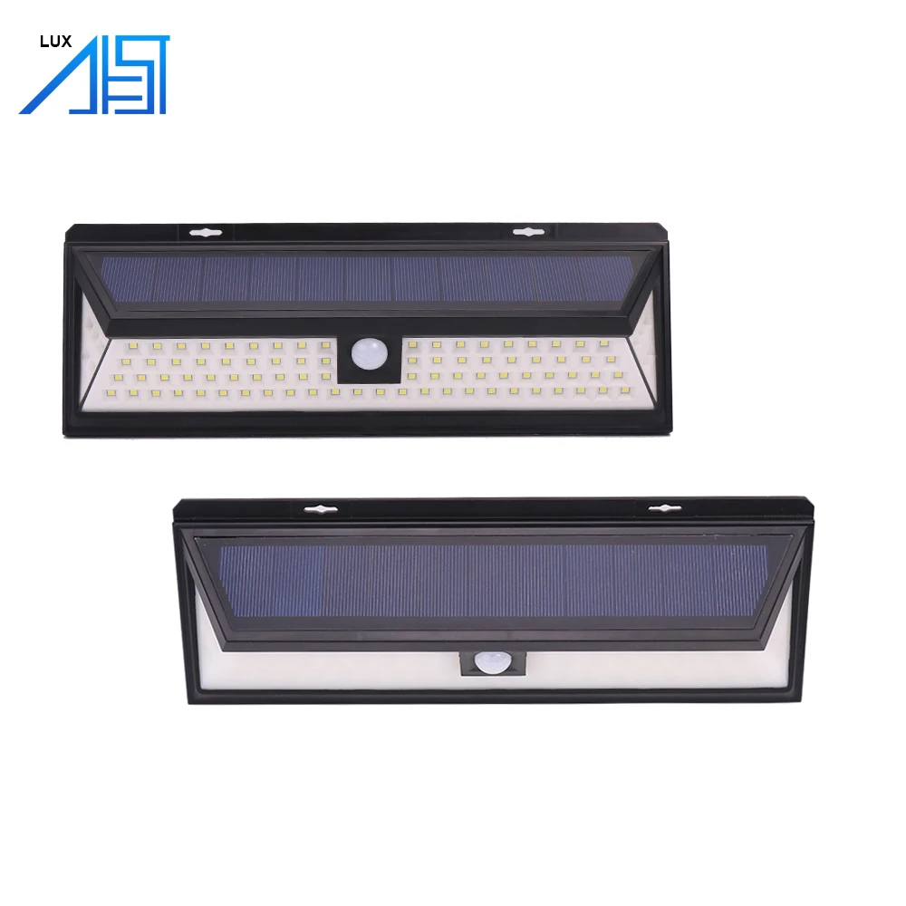 Super Bright Solar Lights 90 LED Wide Angle Solar Motion Sensor Security Light for Outdoor Wall Garden Lamp