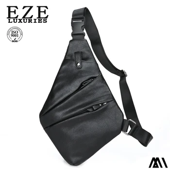 Anti Theft Men S Messenger Bag Shoulder Bags Hidden Chest Pack Uni Retro Crossbody Cool Motorcycle Sling View Hiking Oem