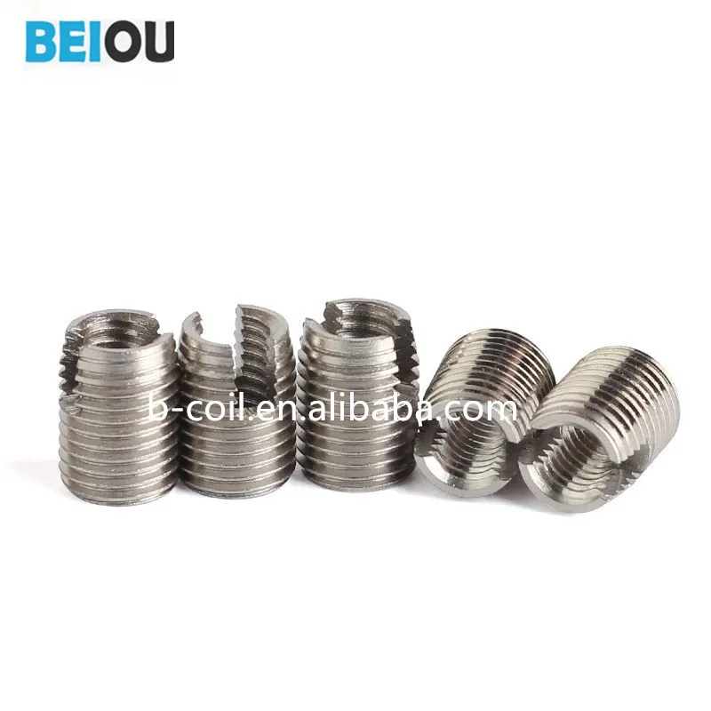 
Self Sapping Thread Inserts with Cutting Slots 