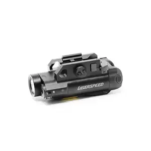 Tactical hunting equipment outdoor ak 47 tactical flashlight and green laser