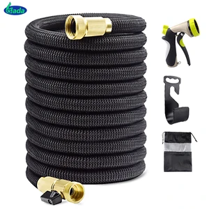 Image of 2019 Amazon Home & Car Washer Equipment 25/50/75/100FT flexible expandable water hose/black Sprinklers of garden magic pipes