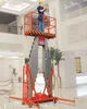 Double Mast Electric Aluminum Aerial Work Platform Suspended Window Platform