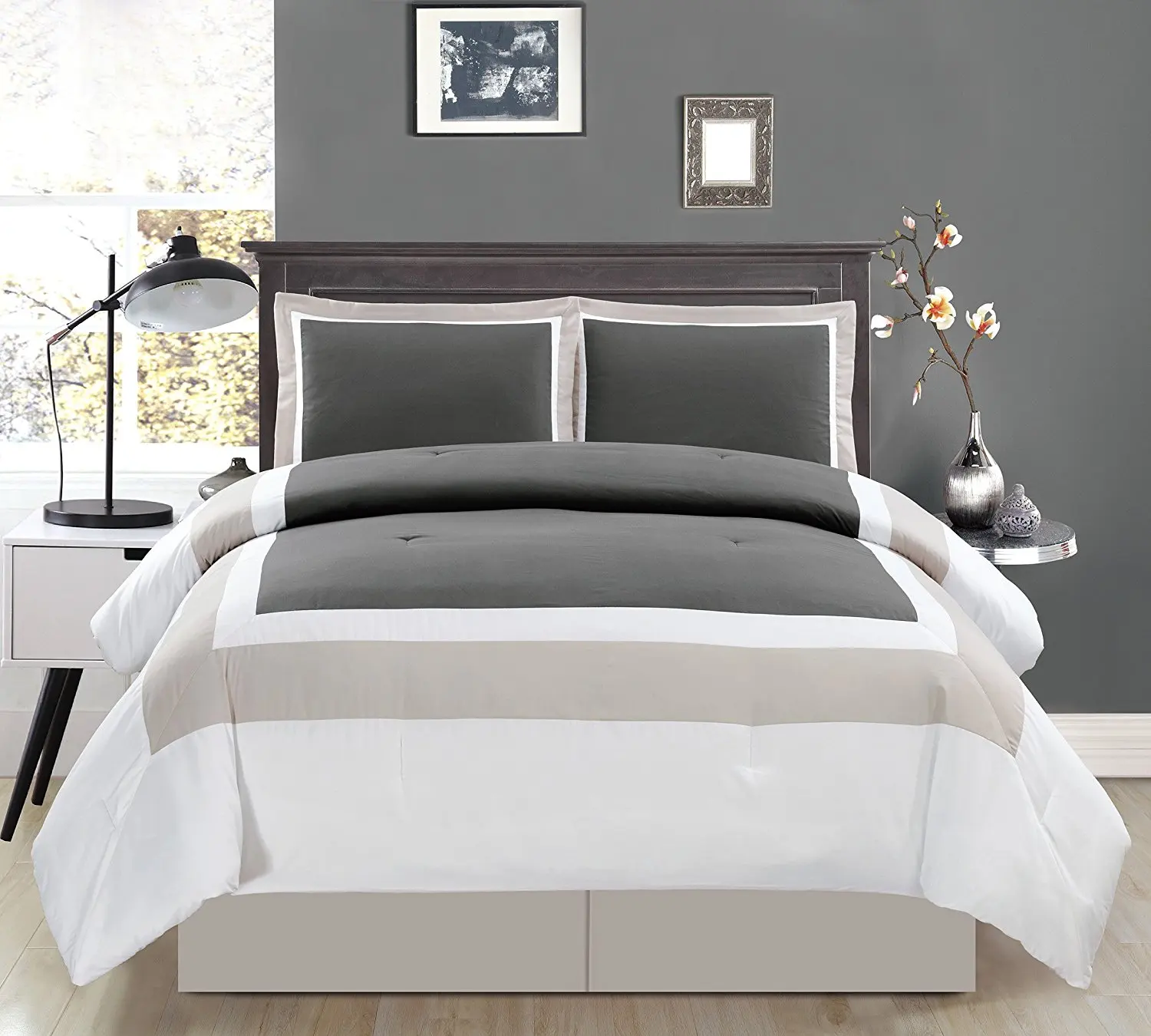 Cheap Dark Grey Comforter Set, find Dark Grey Comforter Set deals on