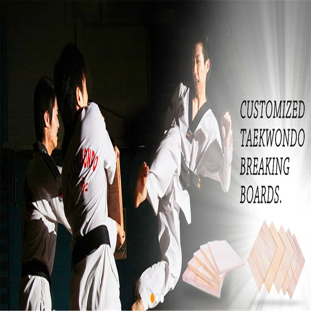 Rebreakable Karate Board Breaking Padded Taekwondo Training Single or Set of 4 
