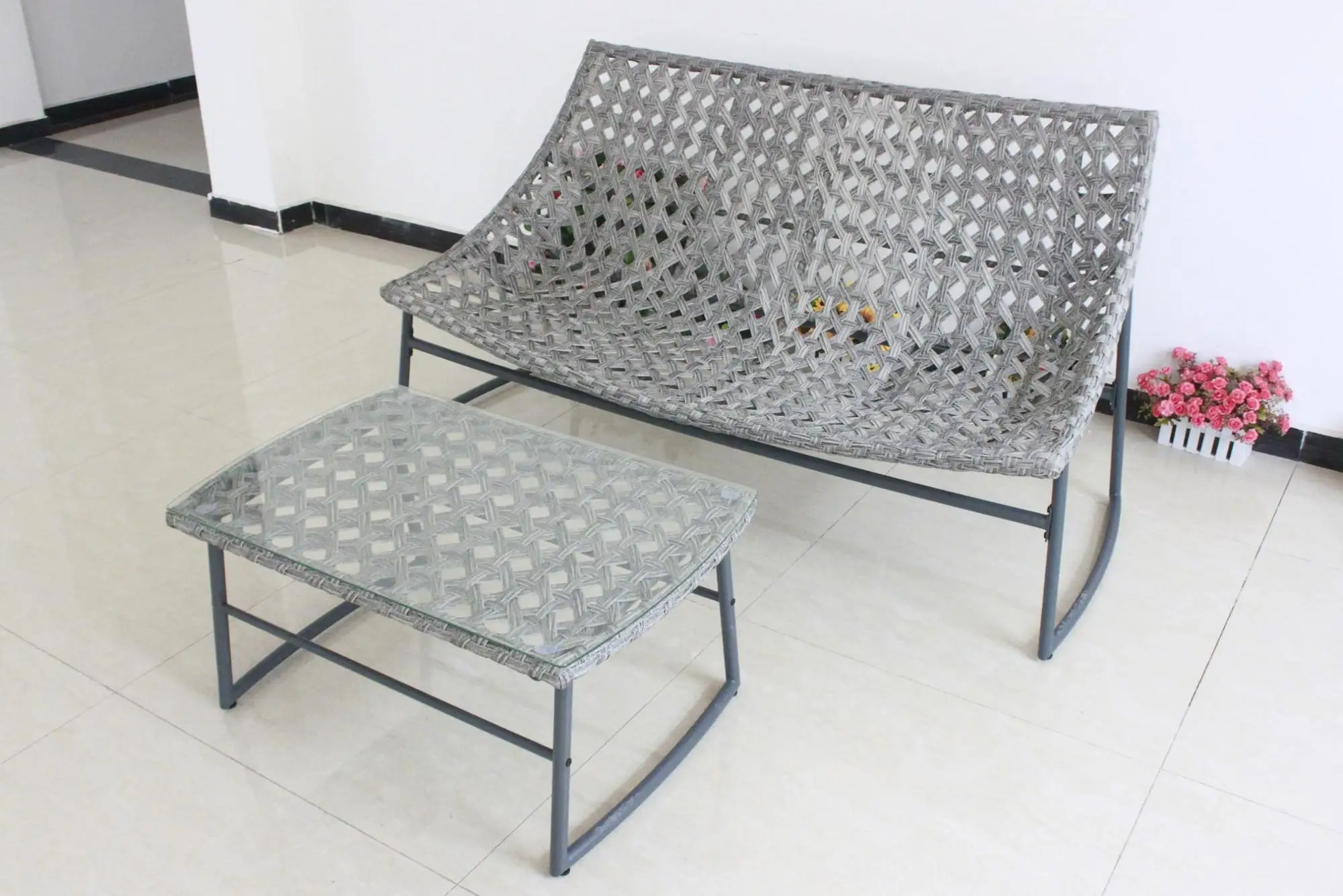 High Quality Outdoor Garden Set Rattan Furniture Styles Very Popular In