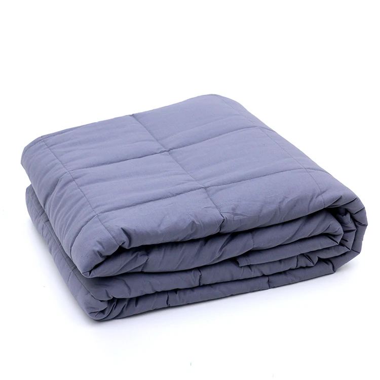 High Quality Minky Dot Weighted Therapy Blanket Minky Fabric 100
