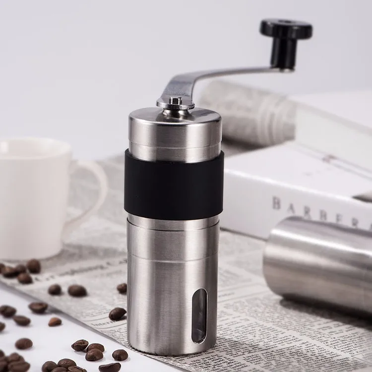 Premium Quality Stainless Steel Manual Coffee Grinder Portable Burr