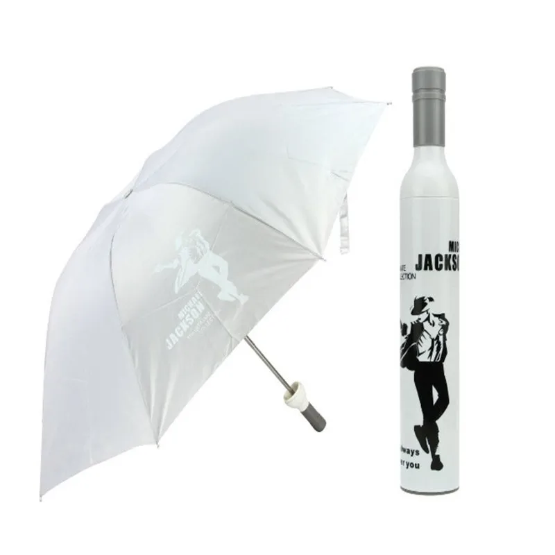 Unionpromo new design polyester 0% wine bottle shape umbrella