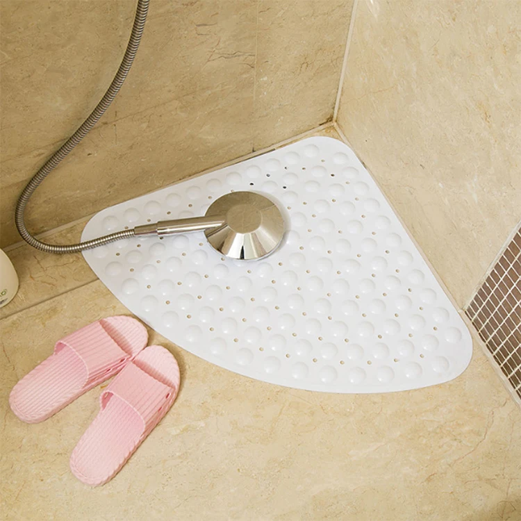 Mildew Resistant Pebble Triangle Vinyl Antislip Non Slip Rounded