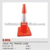 750MM/700MM/45CM/500MM 61CM plastic PVC flat triangle reflective folding traffic road cone