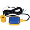 M15-2 2M Rubber Cable PP Water Pump Water Tank 10A Water Level Float Switch For Sewage