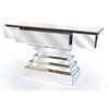 New fashion designs luxury white cream console table with drawers