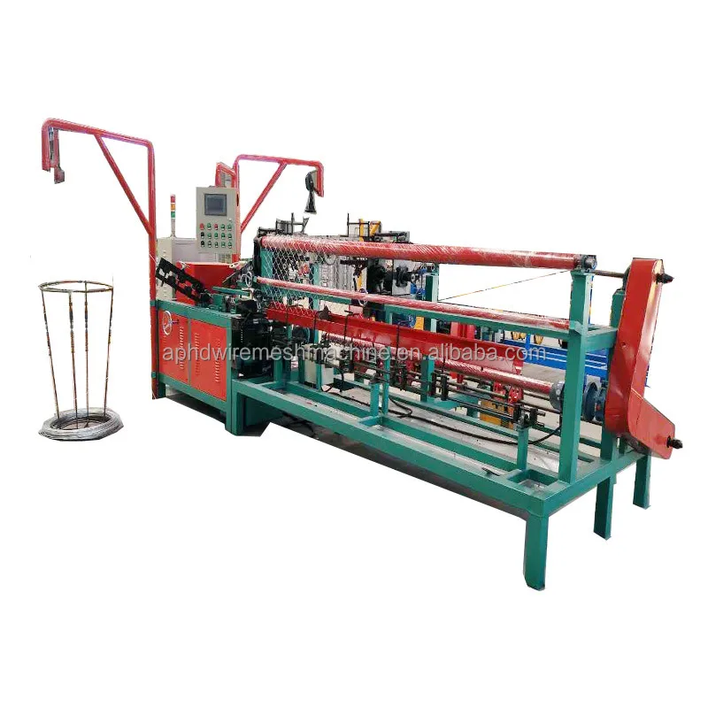 
Ageria buy chinese high speed fully automatic chain link fence machine/auto chain link fence 