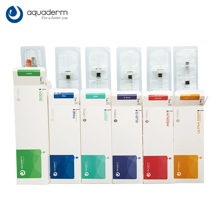 

Aquaderm 20ml hyaluronic acid injection price for body filler