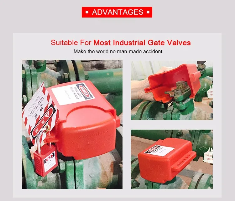 Large Loto Device Adjustable Flanged Lock Ball Valve Lockout Buy