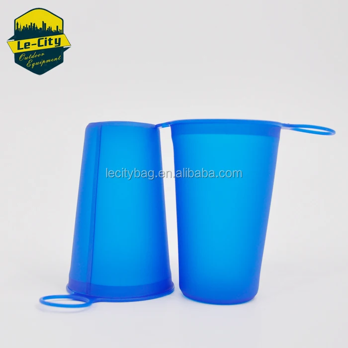 

Foldable kids juice water drink promotional cup