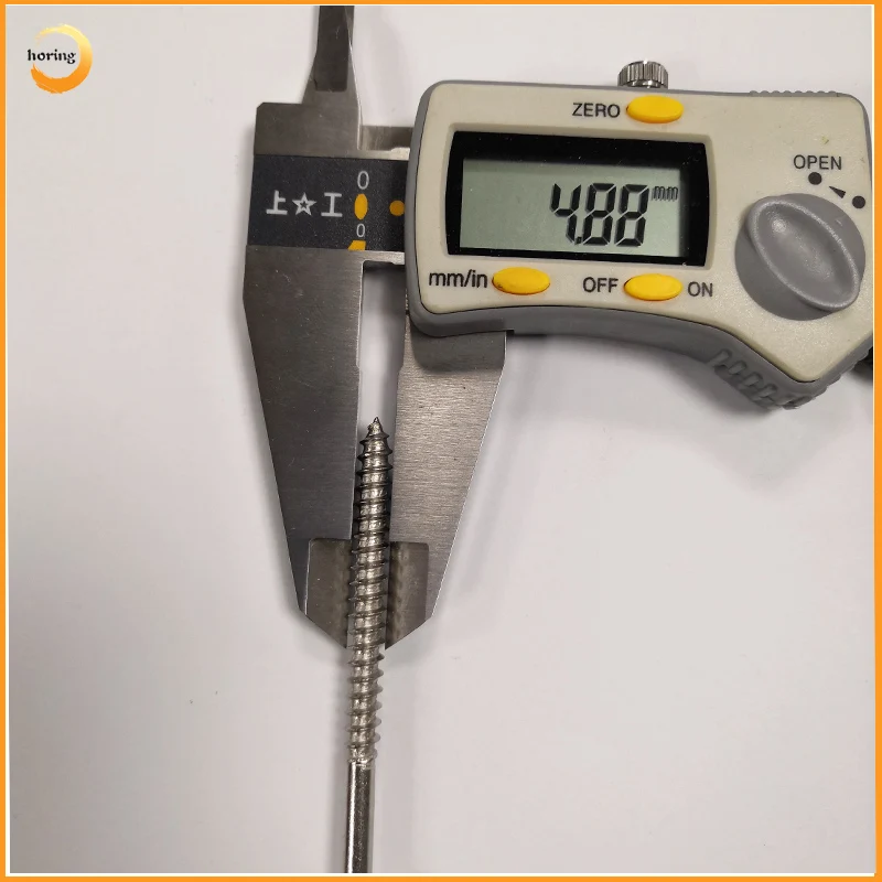 
4.8 Cross flat head SUS304 SUS201 stainless steel self drilling screws 