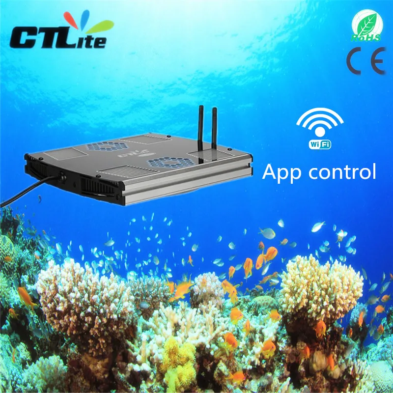 dimmable 165w led aquarium