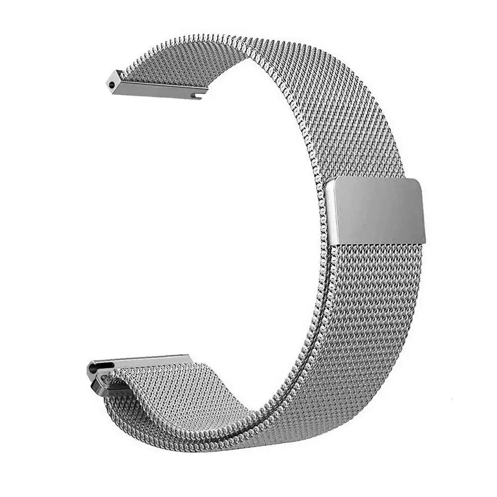 

Tschick 20mm Milanese Loop Stainless Steel Replacement Strap Bands for Samsung Gear Sport/S2 Classic/Galaxy Watch 42mm Watch, Multi-color optional or customized