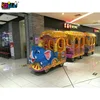 Hot Sale Classical Amusement Park Kids Rides 14P Trackless Electric Tourist Train For Sale