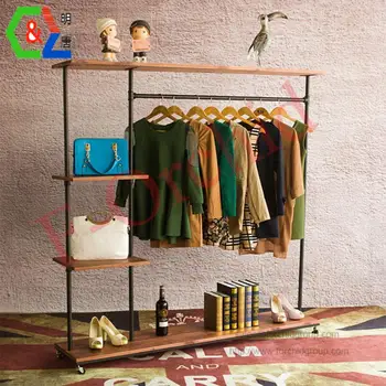 2 level clothes rack