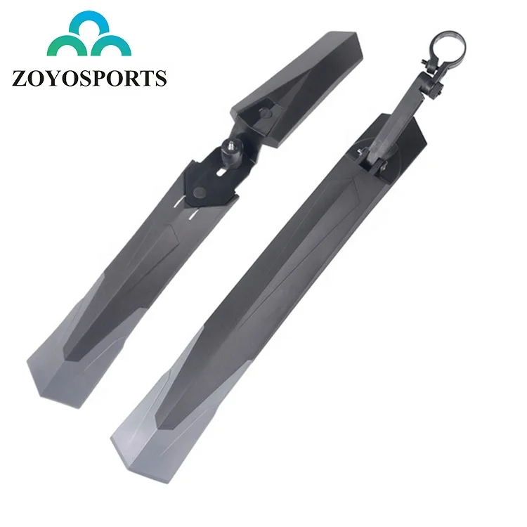 

ZOYOSPORTS MTB Bike Mudguard Fenders Set For 26", 27.5", 29" Adjustable Front Rear Mountain Bicycle Fender, Mainly black grey as per graphics