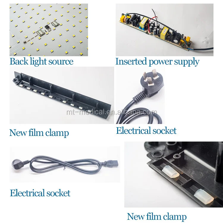 Most New models of ultrathin LED x-ray film viewer for public use and special for hospital