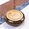 Kongfu Tea Tray Luxury Small Gongfu set with water tank of Wood Ebony tea tray traditional Chinese tea set wood