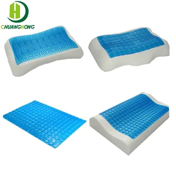 Orthopedic Contour Memory Foam Pillow Cooling Comfort Gel Cushion