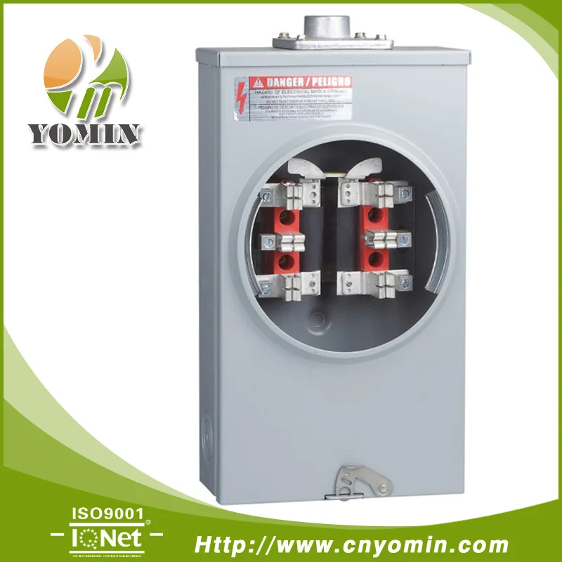 Best Quality Ym320 Series Single Phase 320a 600vac Electric Meter Socket,Meter Mounting