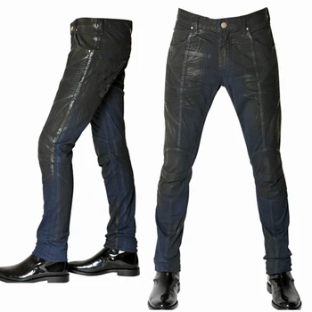 Oem Gay Garment Jeans Manufacturer Odm Wax Coated Mens Slim Jeans Bulk ...