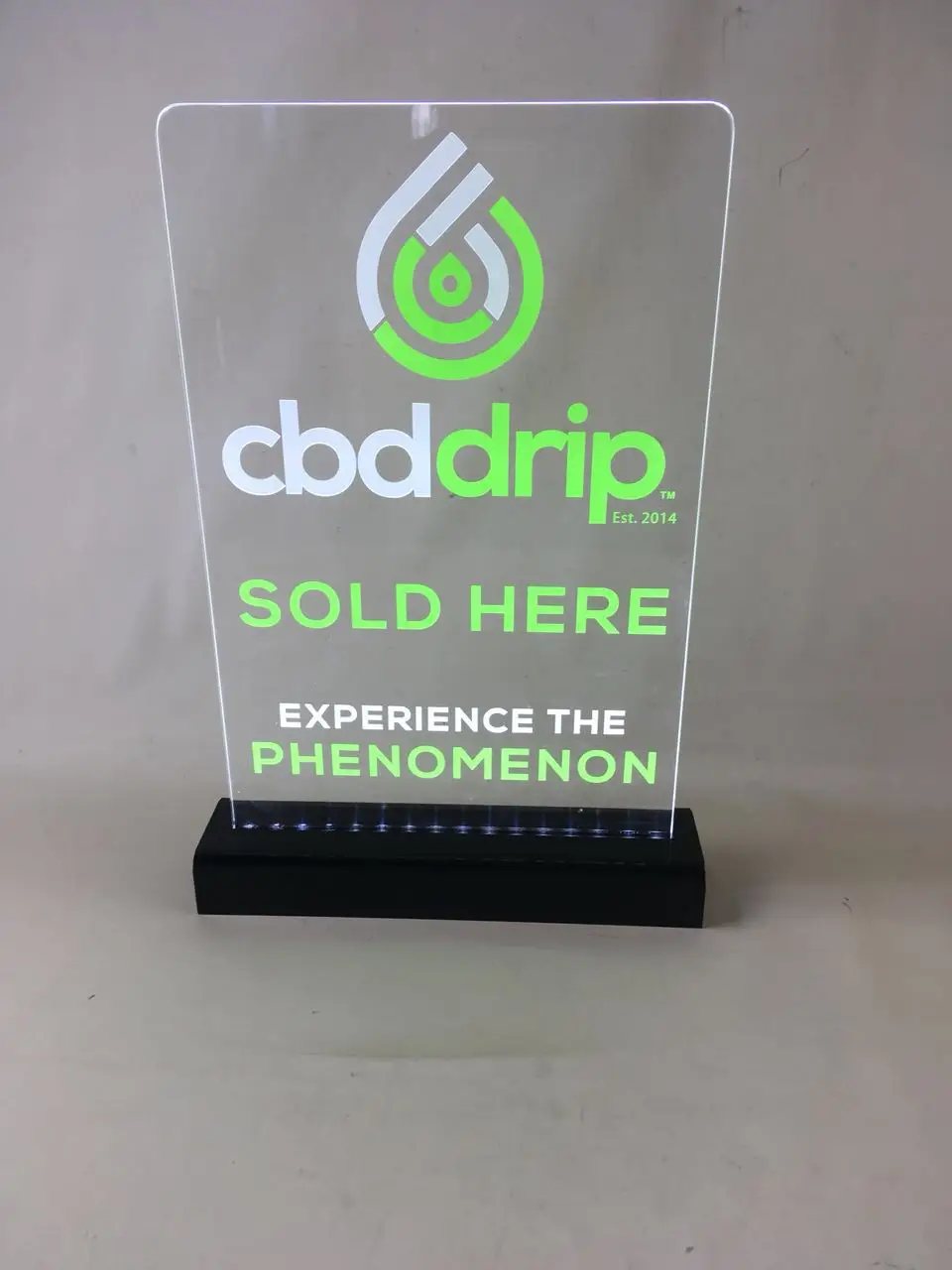 Custom Blank Hanging Led Lighted Sign Acrylic Led Sign Boards Buy