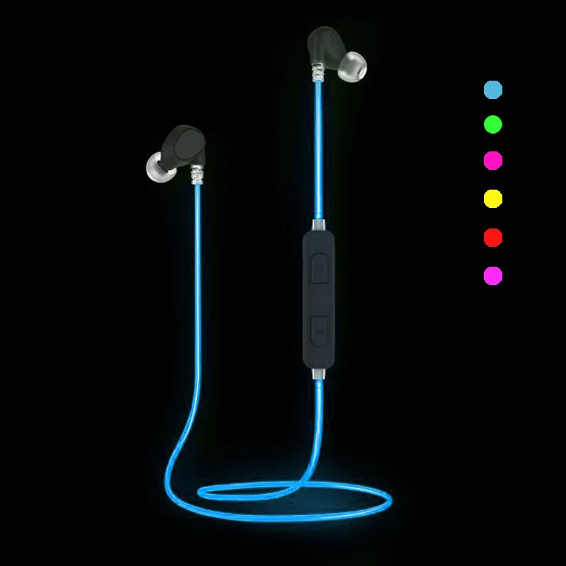 

2018 portable stylish wireless auriculares neckband sport running bt earphones for cell phone, N/a
